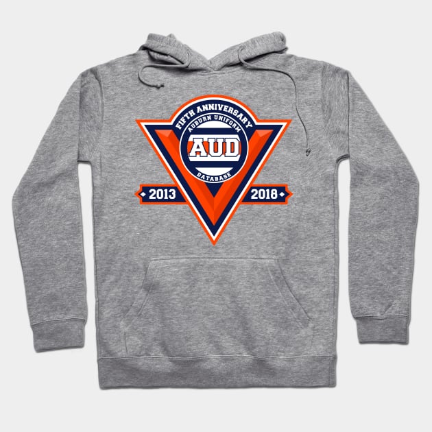 Auburn Uniform Database 5th Anniversary Hoodie by Clintau24